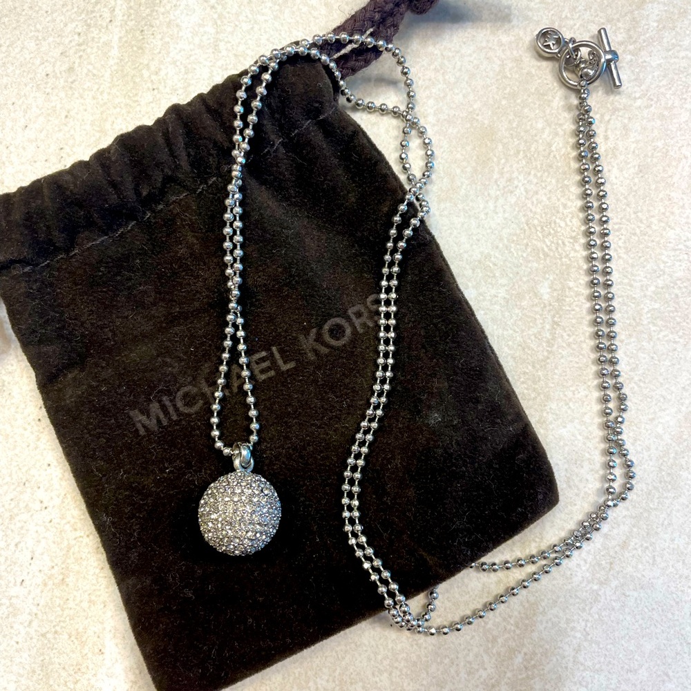 Michael Kors long chain necklace